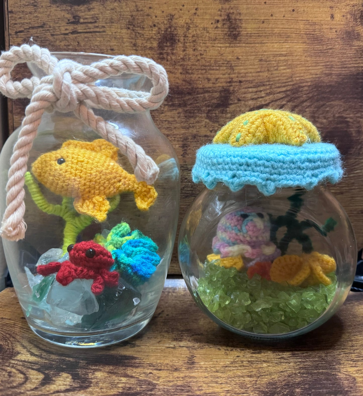 No Fuss Mini Fish Tank- One of a kind!