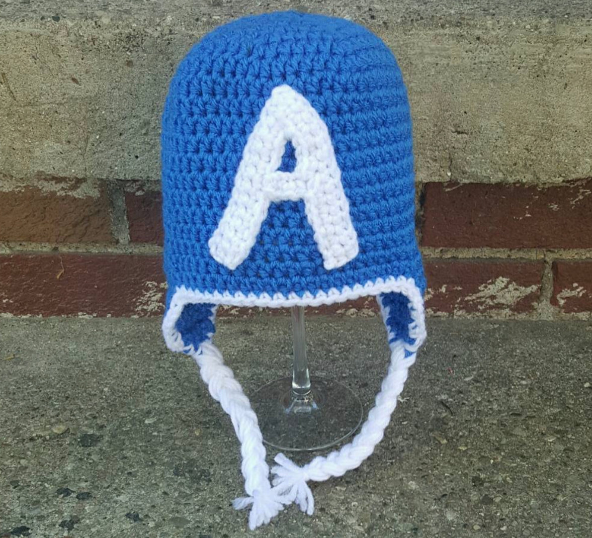 Captain America Hat -Adult Size