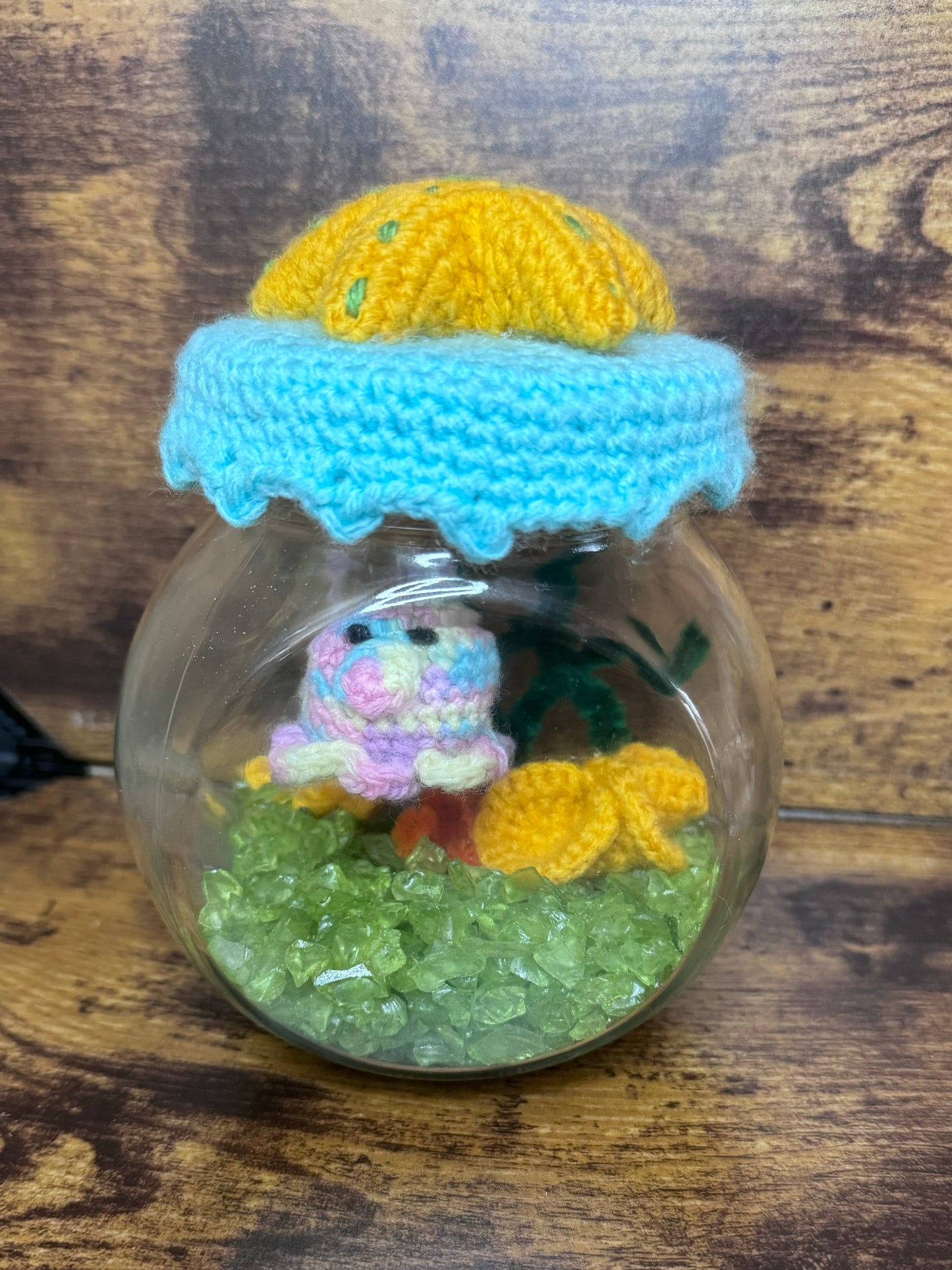 No Fuss Mini Fish Tank- One of a kind!