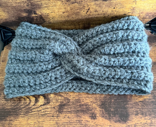 Wool Knotted Headband -Adult Size