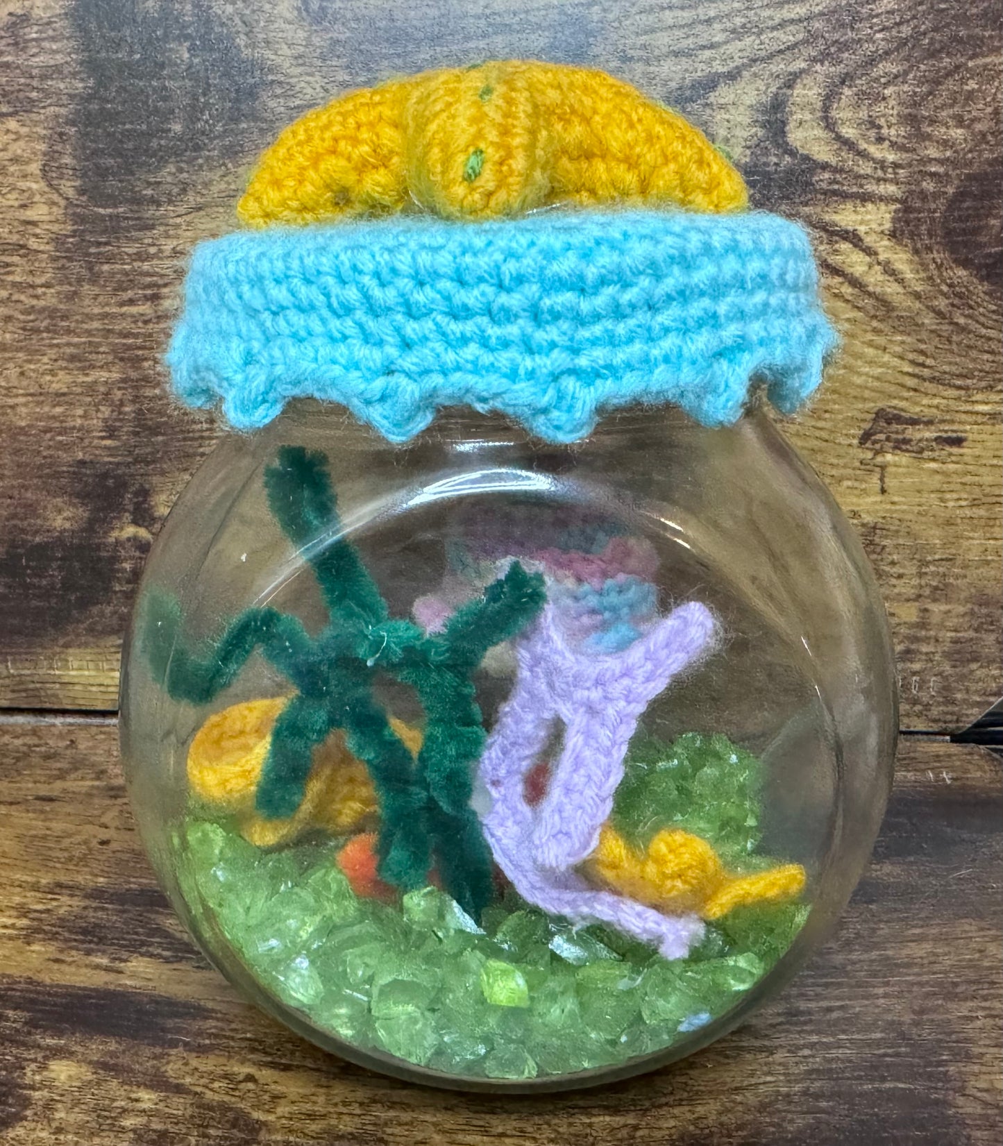 No Fuss Mini Fish Tank- One of a kind!