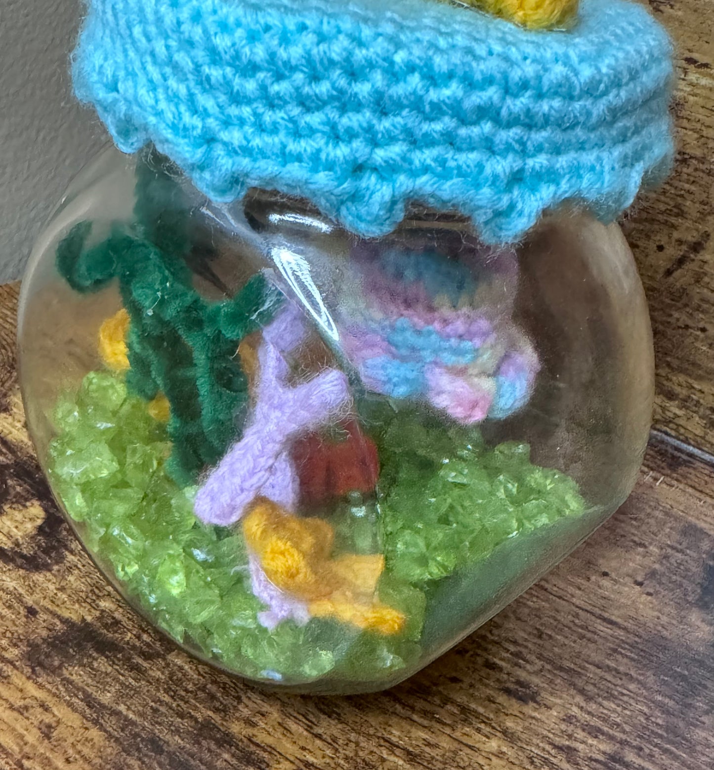 No Fuss Mini Fish Tank- One of a kind!