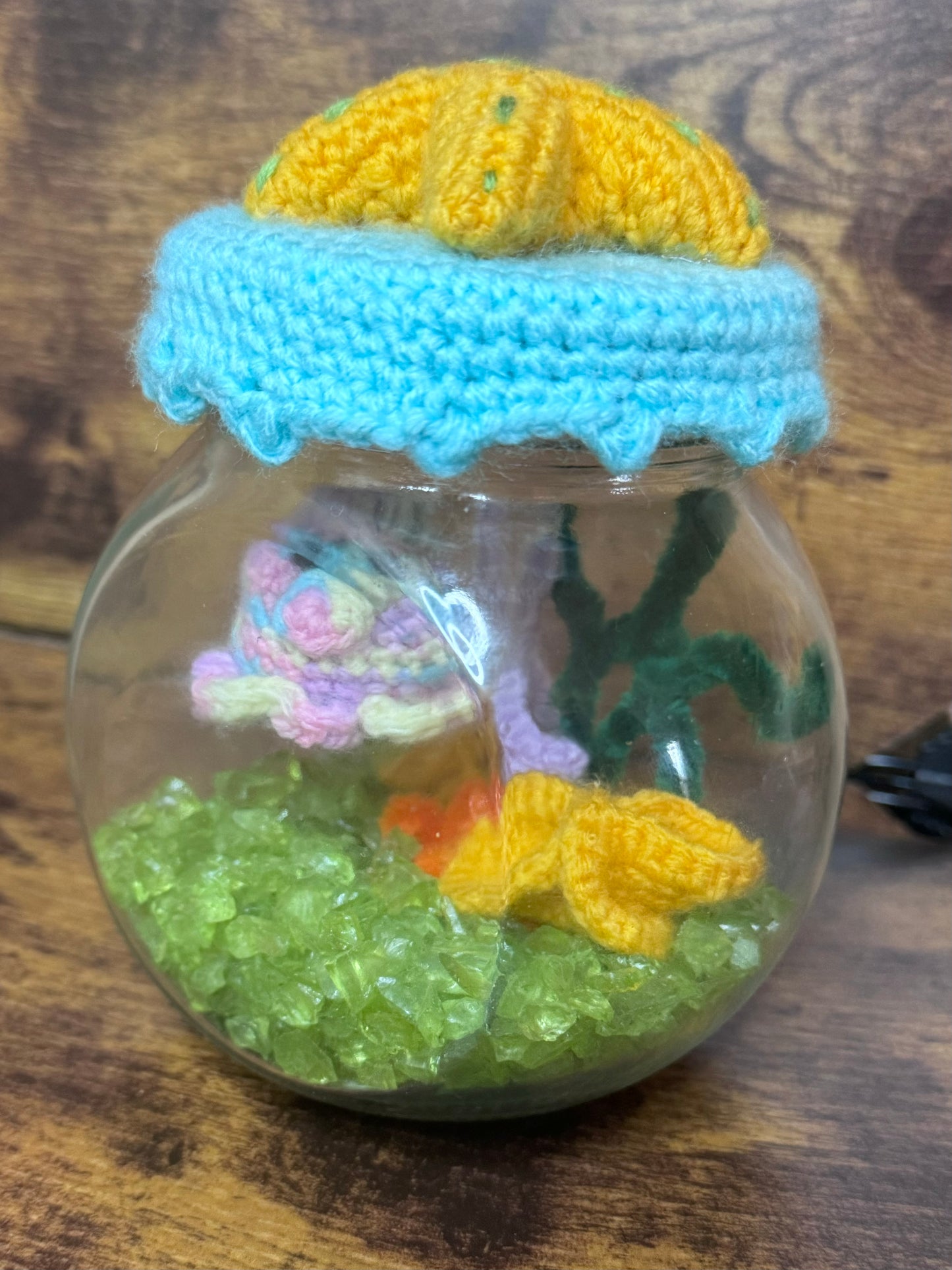 No Fuss Mini Fish Tank- One of a kind!