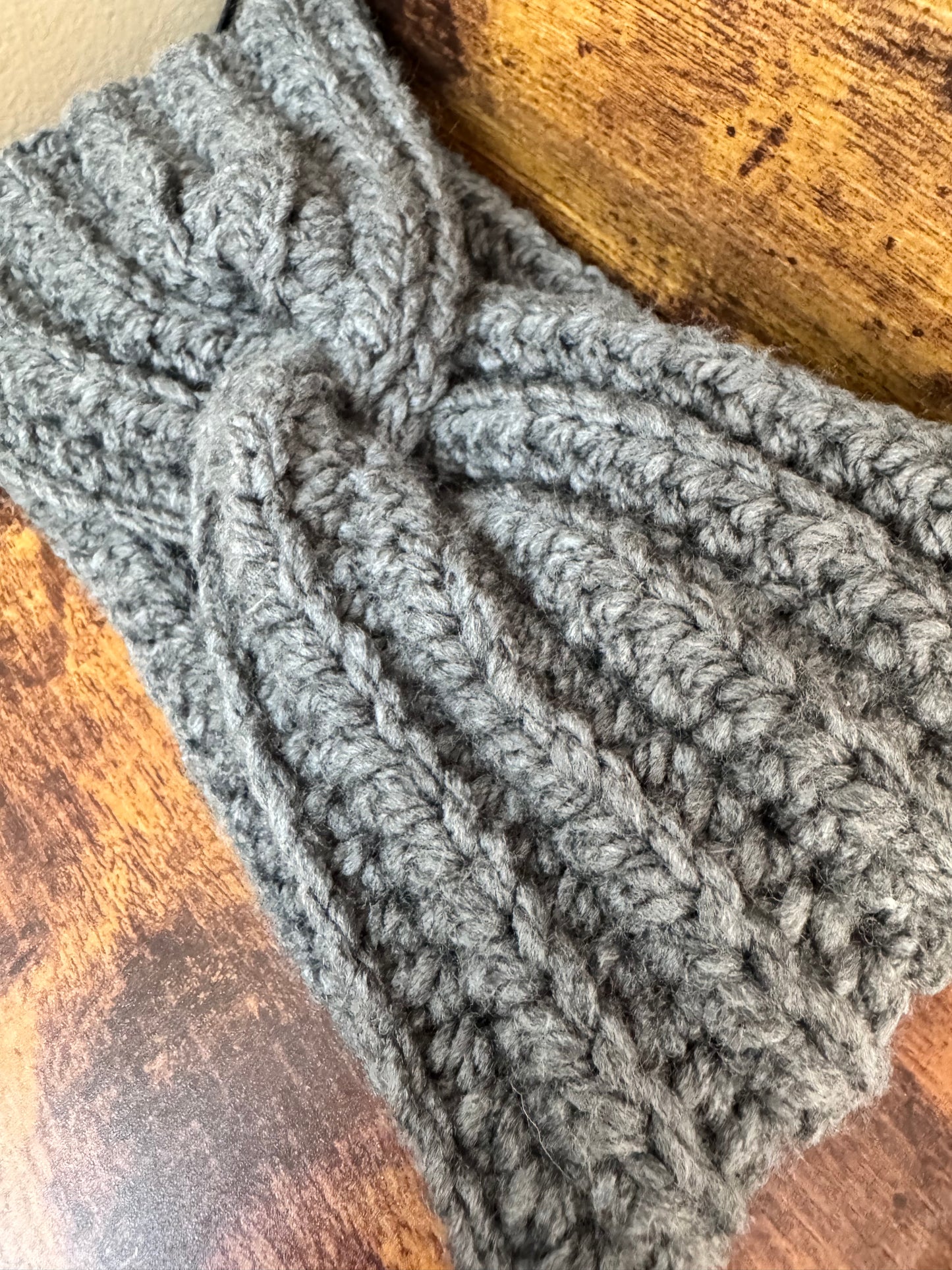 Wool Knotted Headband -Child Size