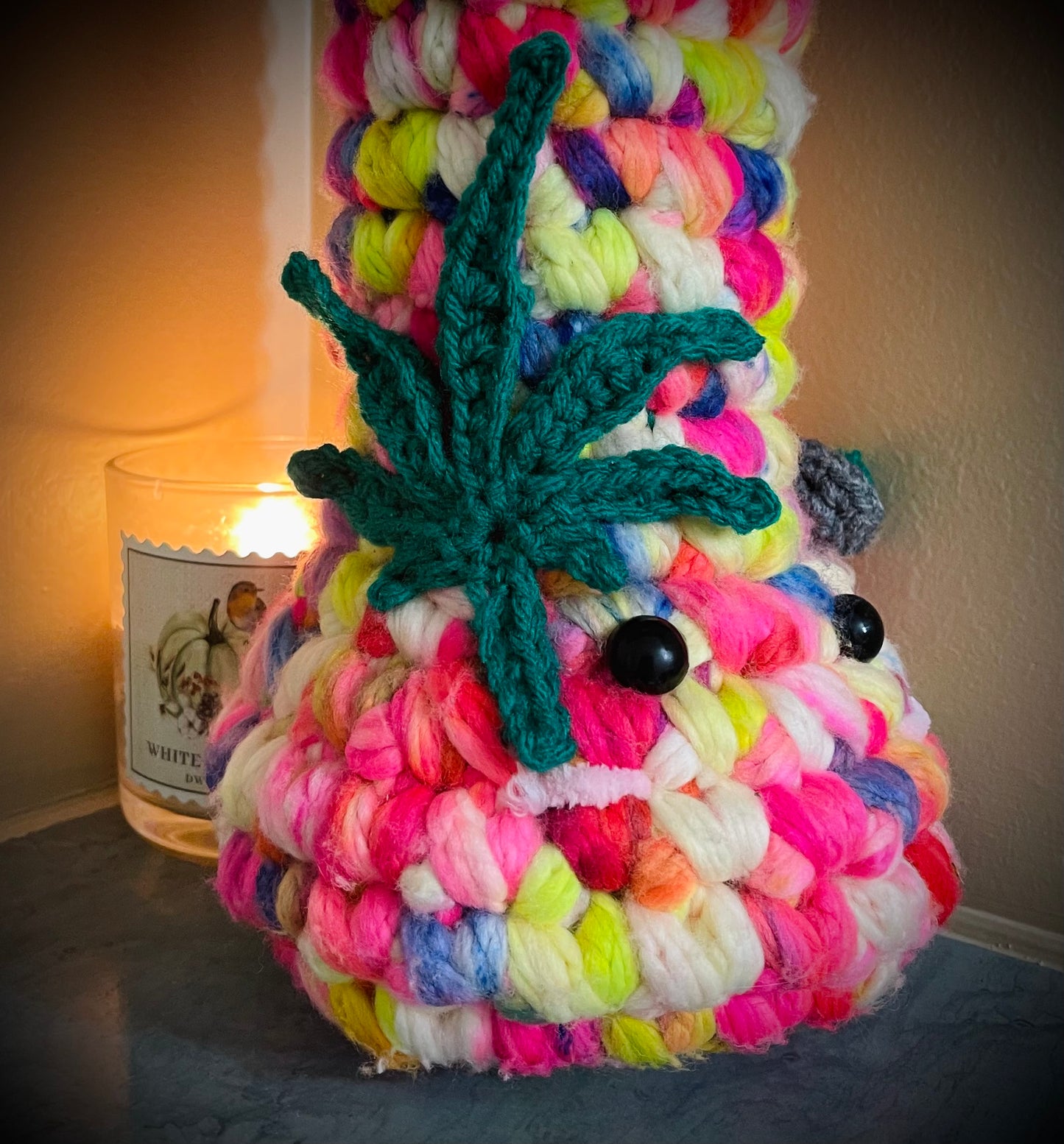 Adult Novelty Hippy Bong Stuffy - One of a kind!